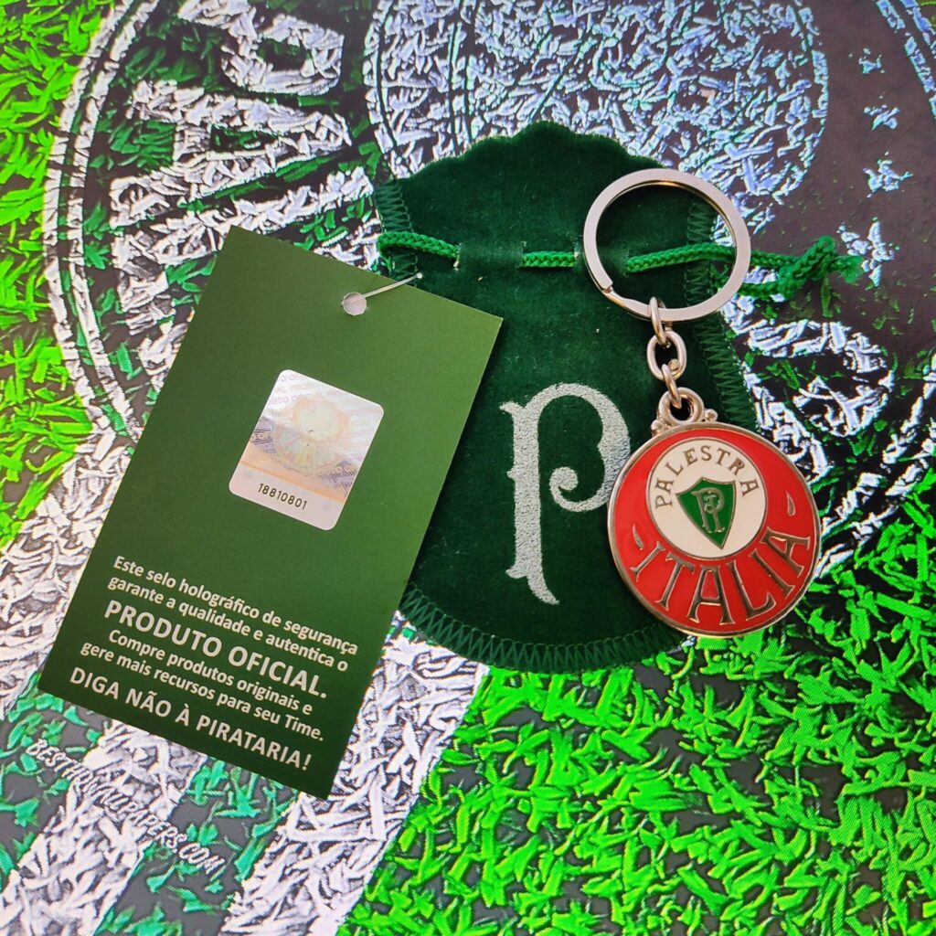 Chaveiro palmeiras oficial escudo 1914