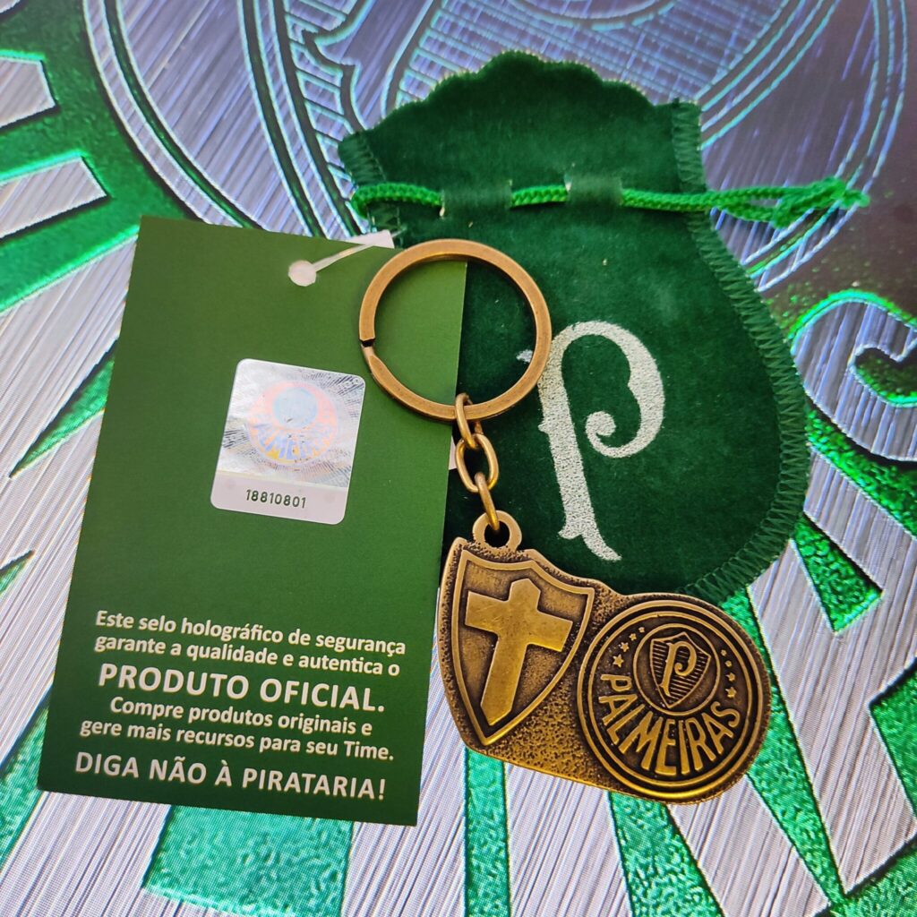Chaveiro palmeiras oficial 108 anos