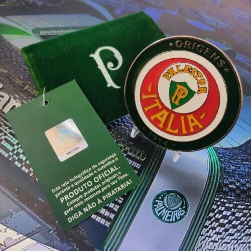 Moeda Palmeiras Oficial Colecionável Escudo 1914