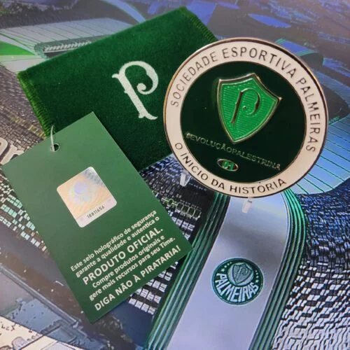 Moeda Palmeiras Oficial Colecionável Escudo 1914 - Imagem 2