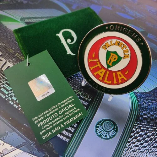 Moeda Palmeiras Oficial Colecionável Escudo 1914