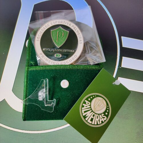 Moeda Palmeiras Oficial Colecionável Escudo 1915