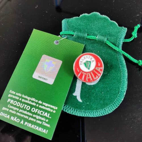 Pin Boton Broche Palmeiras Oficial Escudo 1914