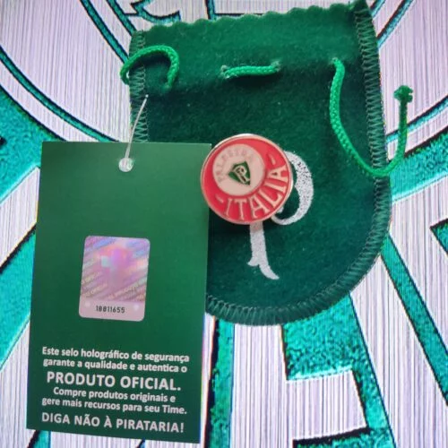 Pin Boton Broche Palmeiras Oficial Escudo 1914