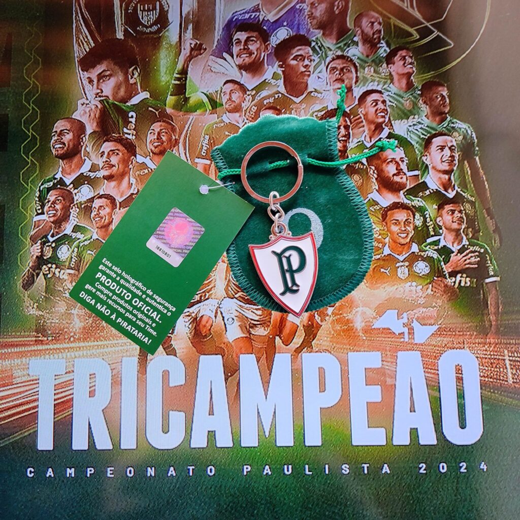 chaveiro palmeiras oficial 1918 esmaltado
