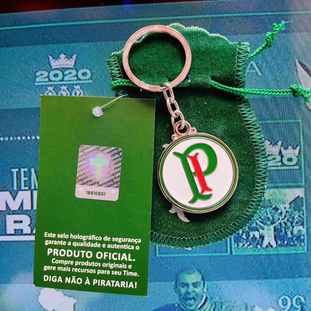 Chaveiro Palmeiras Oficial Escudo 1920