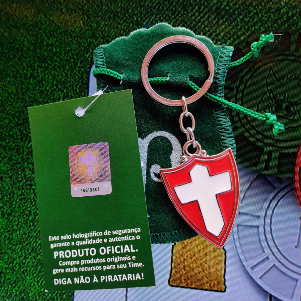 Chaveiro Palmeiras Oficial Escudo 1916