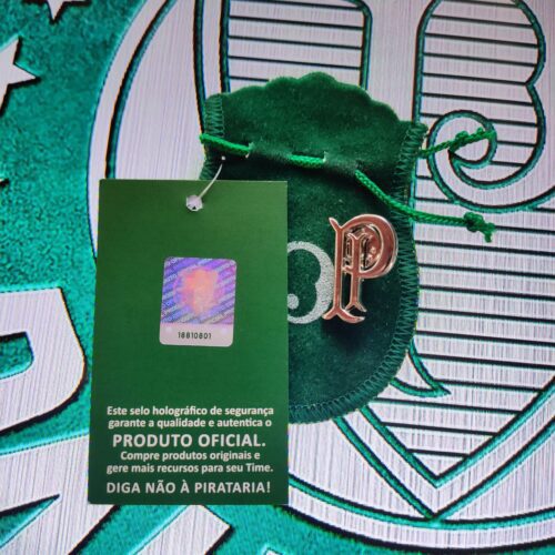 Pin Boton Broche Palmeiras Oficial 1915