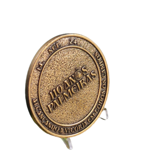 Brindes personalizados em metal - moeda comemorativa 110 anos palmeiras