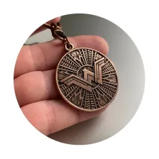 chaveiro sabiart bronze