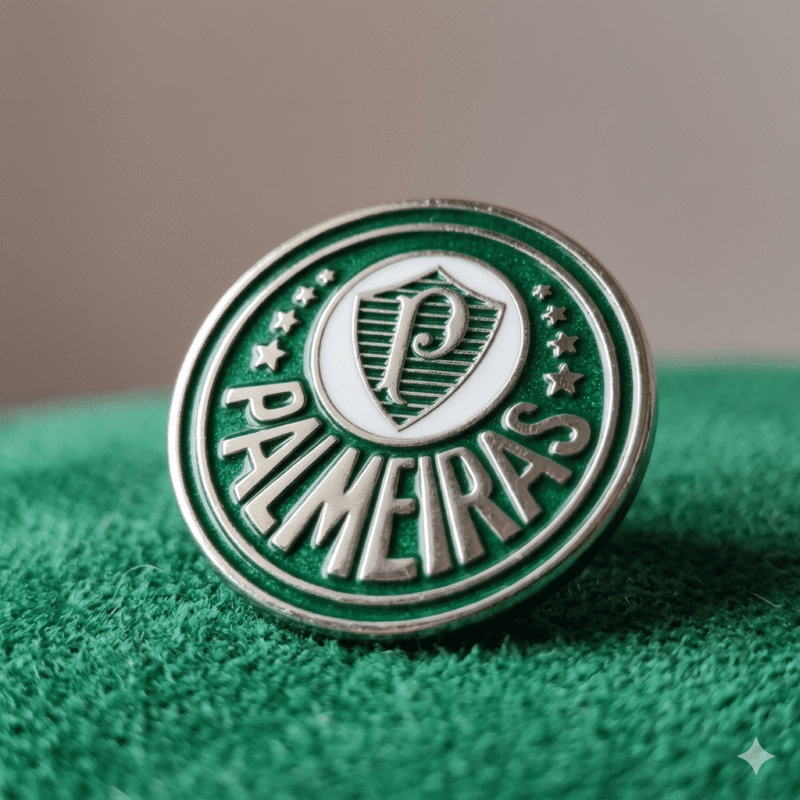 Pin Palmeiras Oficial 1959 Metal Zamak Sabiart Licenciado