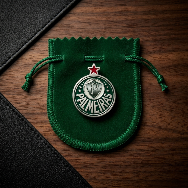 Pin palmeiras 2026 com estrela mundial