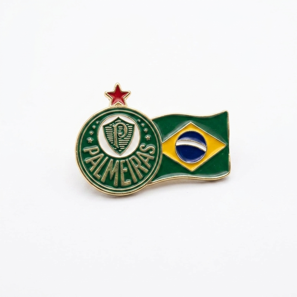 Pin palmeiras x brasil prateado oficial | Sabiart - Imagem 5